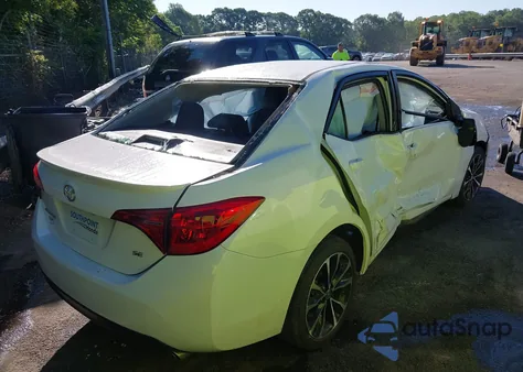 2019 Toyota Corolla Se из США, поврежденный, VIN 2T1BURHE6KC204618